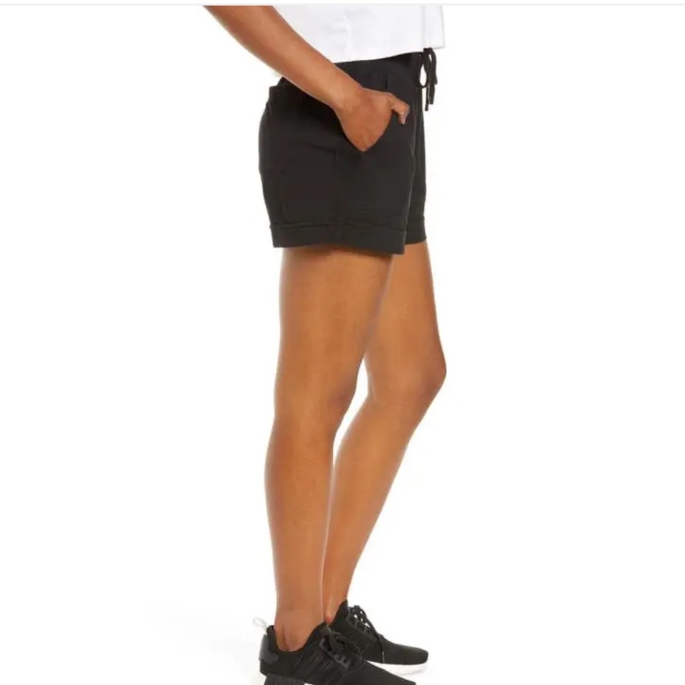 Zella Washed Organic Cotton  Shorts - Picture 3 of 8
